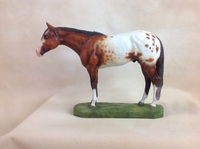 Full Body Medium Size "Appaloosa" Statue