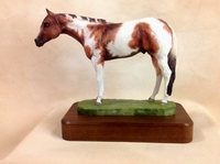 Full Body Medium Size "Tobiano Paint" Statue