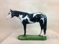 Full Body Medium Size "Overo Paint" Statue