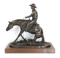 "In The Dirt" Large Reining Horse (small base)