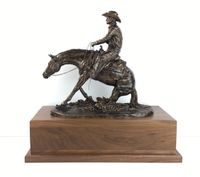 "In The Dirt" Large Reining Horse (large base)