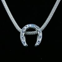 Lucky Horse Shoe W/ CZ