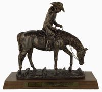 "Center of The Gap" Ranch Trail Trophy