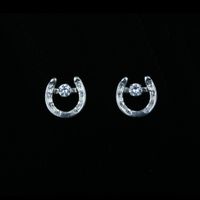 Bar Horseshoe Jacket & 5mm CZ