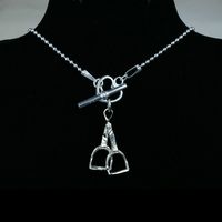 Stirrup Leather & Irons Necklace