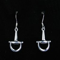 Half Snaffle Bit Dangle Earring