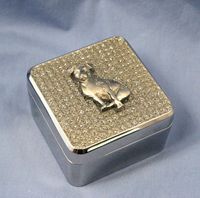 Crystal Glitter Galore Square Box