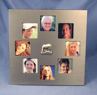 Brushed Silver Finish Picture Frame (8)