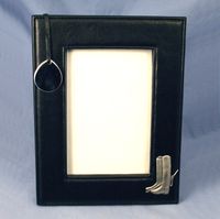 Black Leatherette Picture Frame