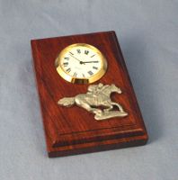 Wood Paperweight Clock