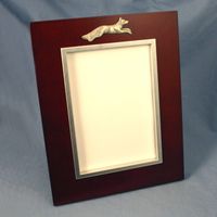 Cherry Finish Picture Frame/Pewter