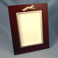 Cherry Finish Picture Frame/Pewter