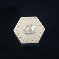 Hexagon Box w/ Crystals